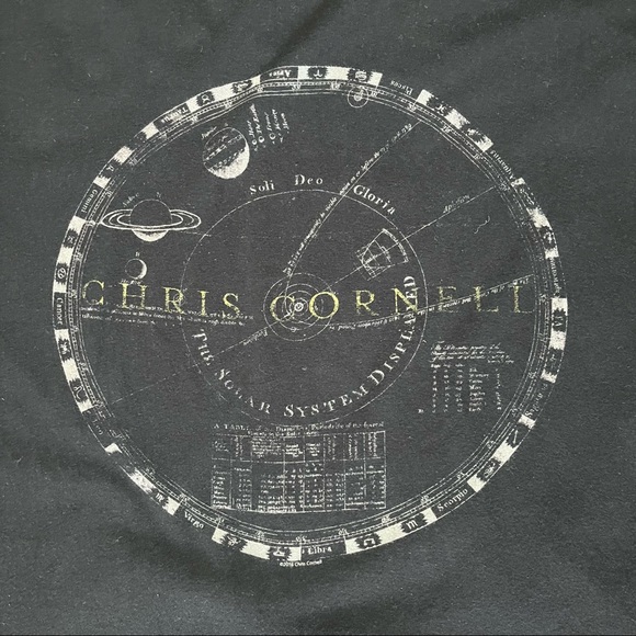 Chris Cornell Solar System Tee Shirt Sz XXL - Picture 8 of 12
